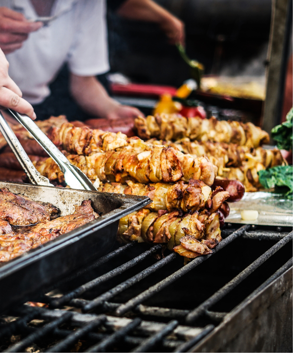 Live BBQ at Food Ranch