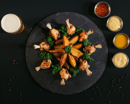 Refreshing Beverages at Food Ranch